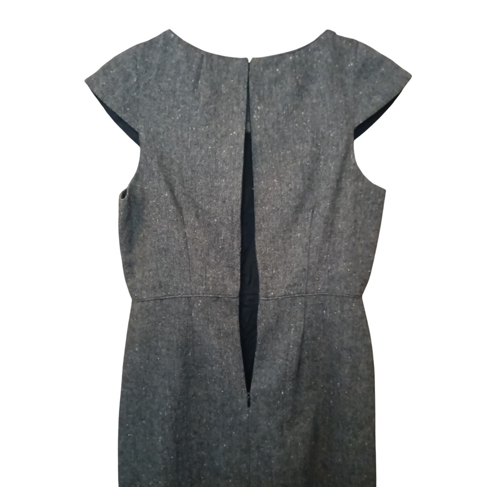 J. Crew Suiting Wool Blend Gray Dress Career Office Business Casual - Picture 6 of 13